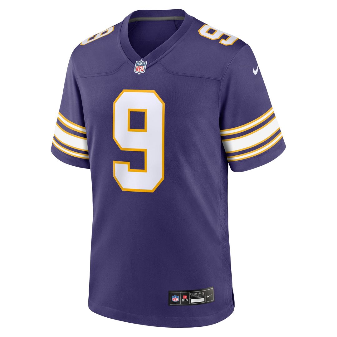 Minnesota Vikings J.J. McCarthy White Game Jersey product image 28, provided for visual reference and product detail review