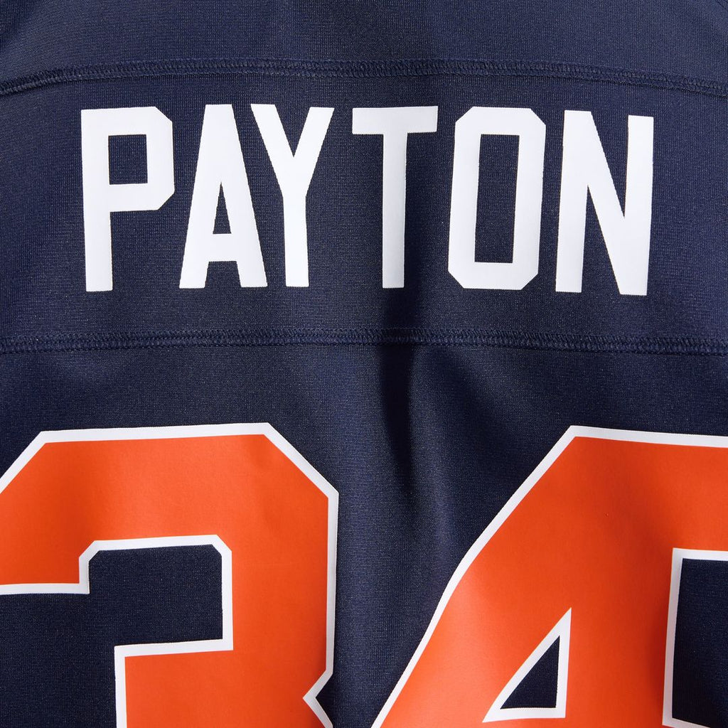 Chicago Bears Walter Payton Navy 2026 Rivalries Collection Game Jersey product image 15, provided for visual reference and