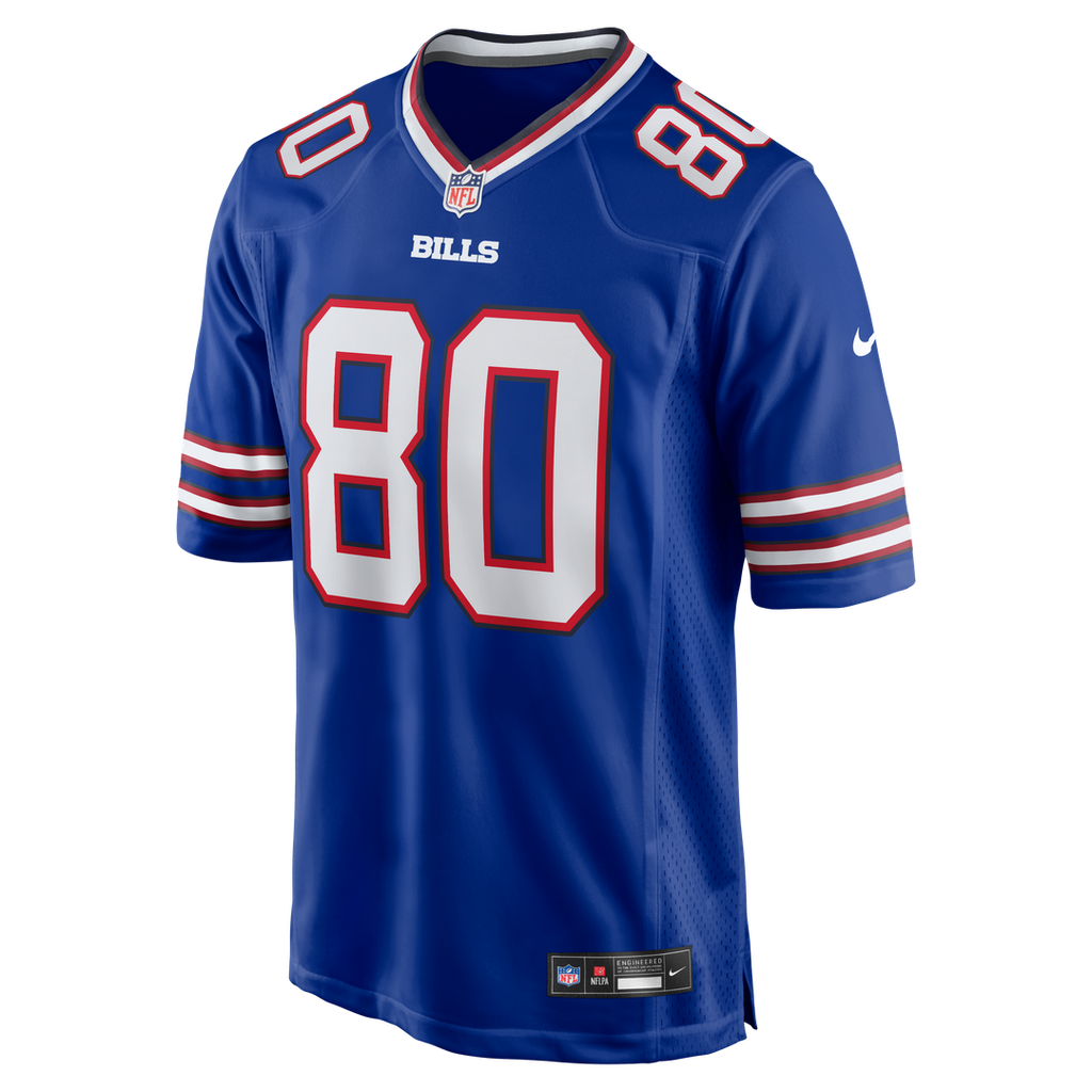 Buffalo Bills Max Tomczak Royal Team Game Jersey product image 4, provided for visual reference and product detail review
