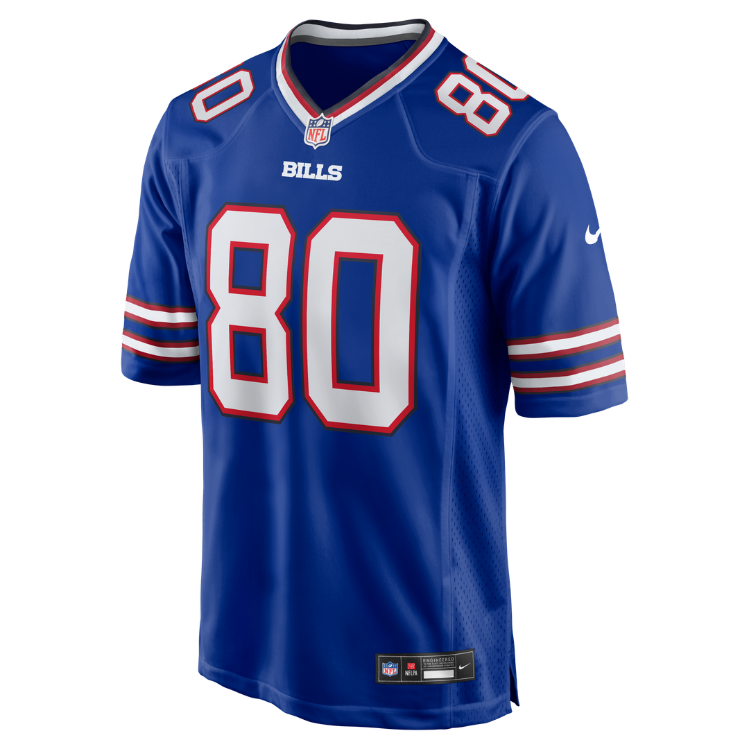 Buffalo Bills Max Tomczak Royal Team Game Jersey product image 4, provided for visual reference and product detail review