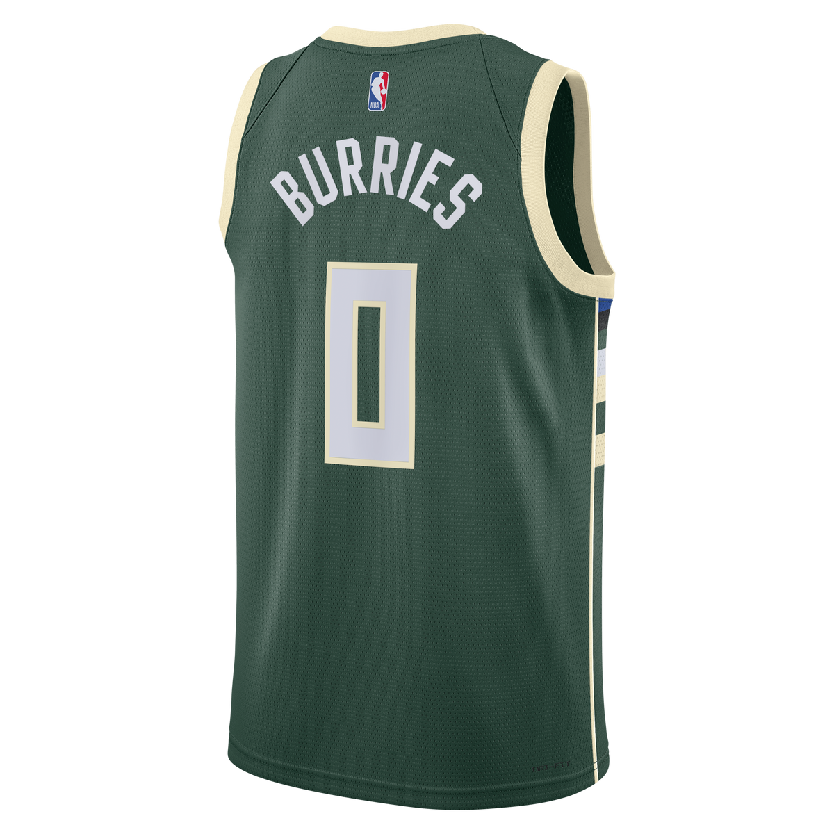 Milwaukee Bucks Nike Icon Swingman Jersey - Green - Brayden product image 4