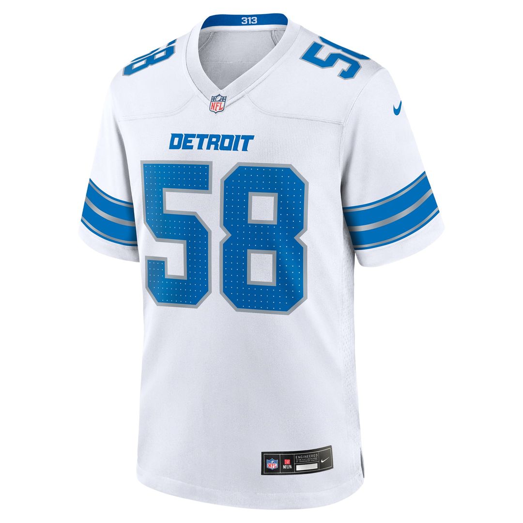 Detroit Lions Penei Sewell Black 2nd Alternate Game Jersey product image 14, provided for visual reference and product