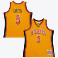 Atlanta Hawks Josh Smith 2004 Alternate Authentic Basketball Jersey - Yellow product image 1, provided for visual reference