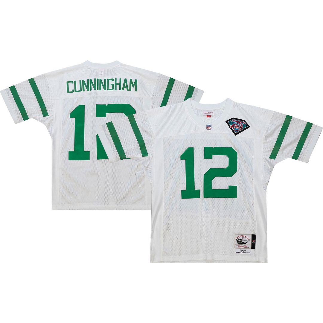 Philadelphia Eagles 1992 Randall Cunningham Green Authentic Throwback Retired Player Jersey product image 7, provided for