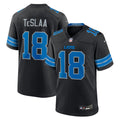 Detroit Lions Isaac TeSlaa Black Alternate Game Player Jersey product image 1, provided for visual reference and product