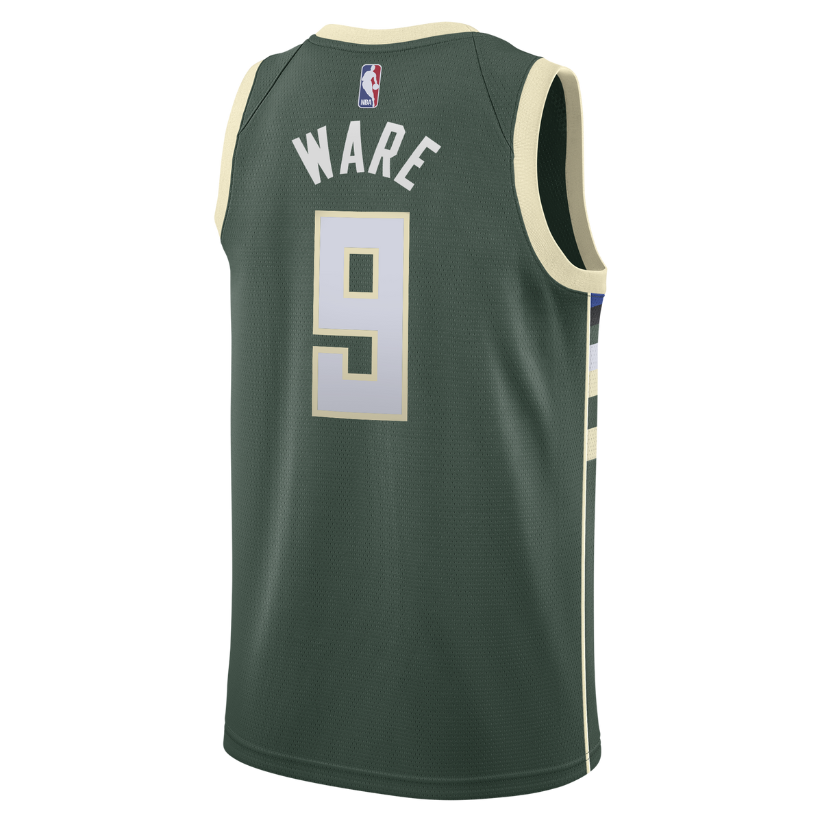 Milwaukee Bucks Nike Icon Edition Swingman Jersey - White product image 4