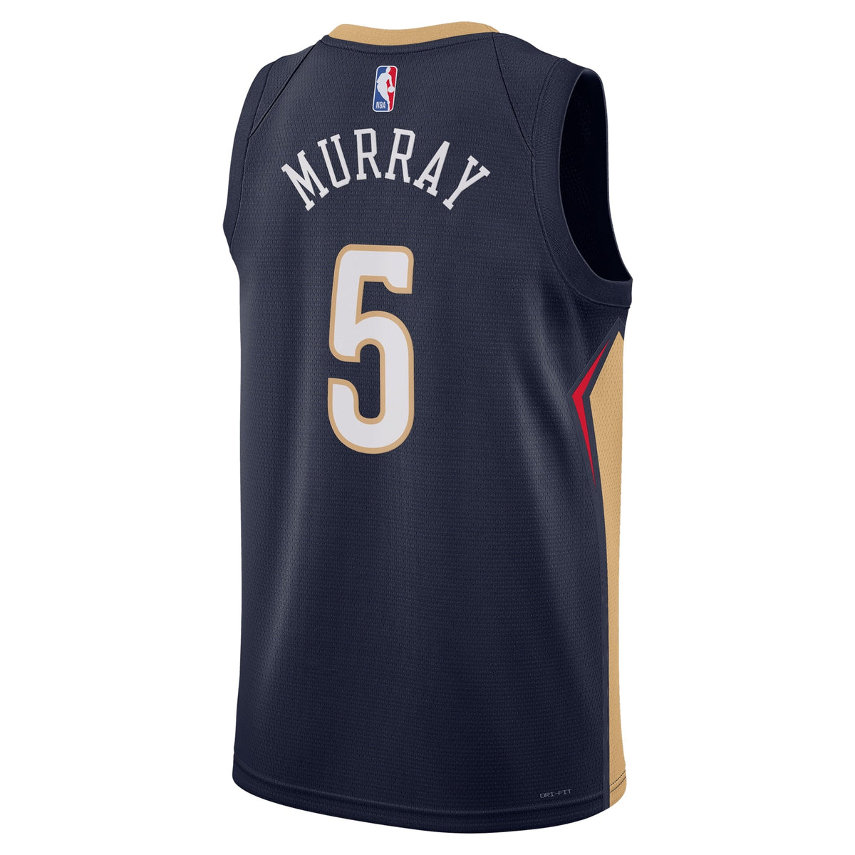 Dejounte Murray New Orleans Pelicans Icon Edition Swingman Jersey - Navy - Unisex product image 4, provided for visual