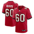 Tampa Bay Buccaneers Haggai Ndubuisi Red Team Game Jersey product image 1, provided for visual reference and product detail