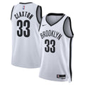 Nic Claxton Brooklyn Nets Association Edition Swingman Jersey - White - Unisex product image 1, provided for visual