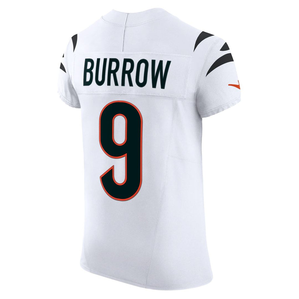Cincinnati Bengals Joe Burrow White Vapor F.U.S.E. Elite Jersey product image 3, provided for visual reference and product