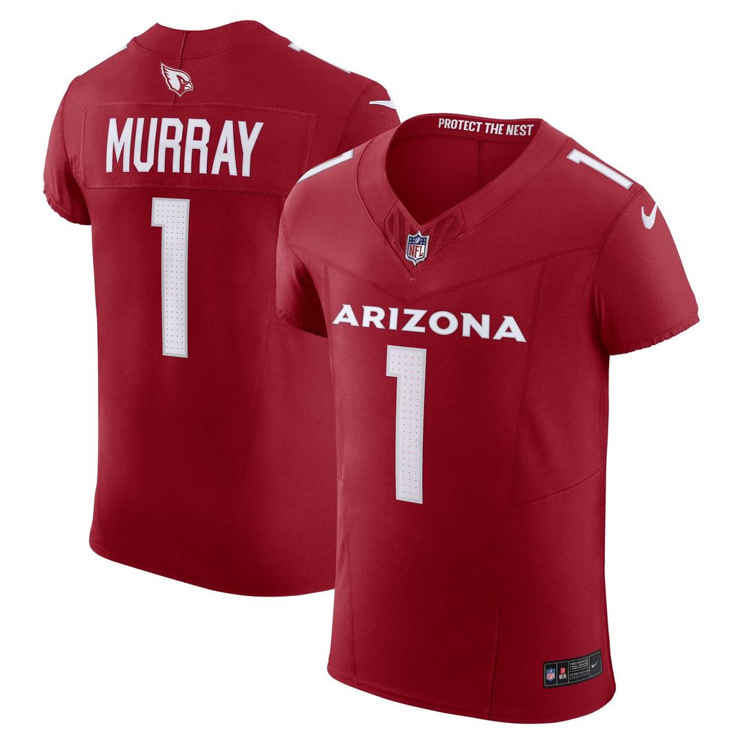 Arizona Cardinals Kyler Murray Cardinal Team Vapor F.U.S.E. Elite Jersey product image 1, provided for visual reference and