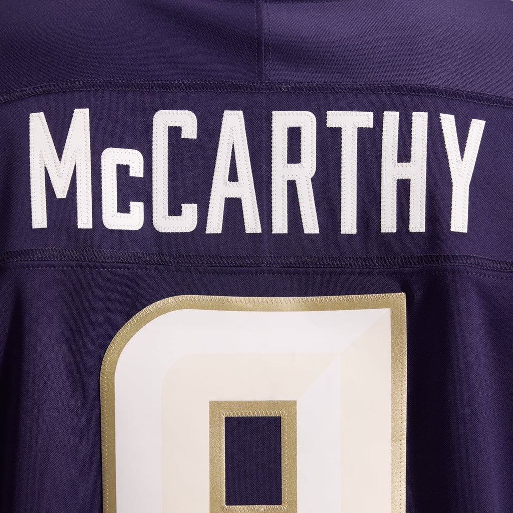 Minnesota Vikings J.J. McCarthy Purple 2026 Rivalries Collection Stitched Limited Jersey product image 11, provided for