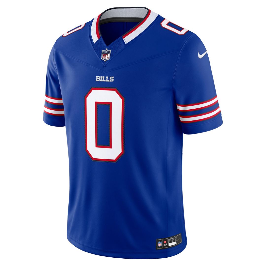 Buffalo Bills Keon Coleman Gray Nickel City Vapor F.U.S.E. Stitched Limited Jersey product image 8, provided for visual