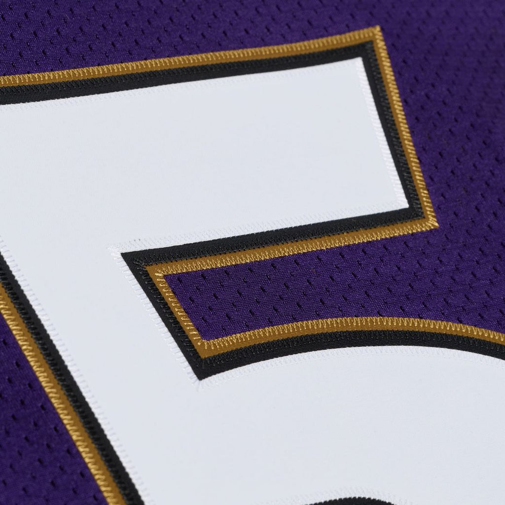 Baltimore Ravens Ray Lewis Purple 1996 Authentic Throwback Jersey product image 10, provided for visual reference and