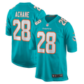 Miami Dolphins De’Von Achane Aqua Player Game Jersey product image 1, provided for visual reference and product detail review
