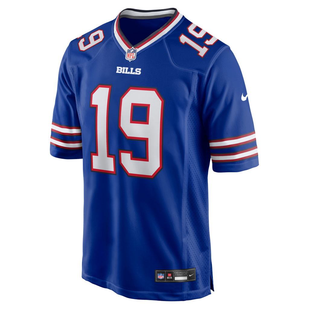Buffalo Bills Greg Dortch Royal Team Game Jersey product image 4, provided for visual reference and product detail review