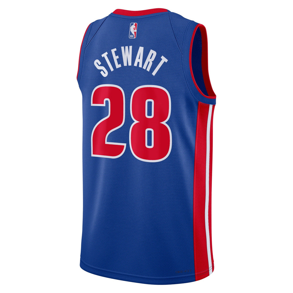 Detroit Pistons Nike Icon Edition Swingman Jersey - Blue product image 3