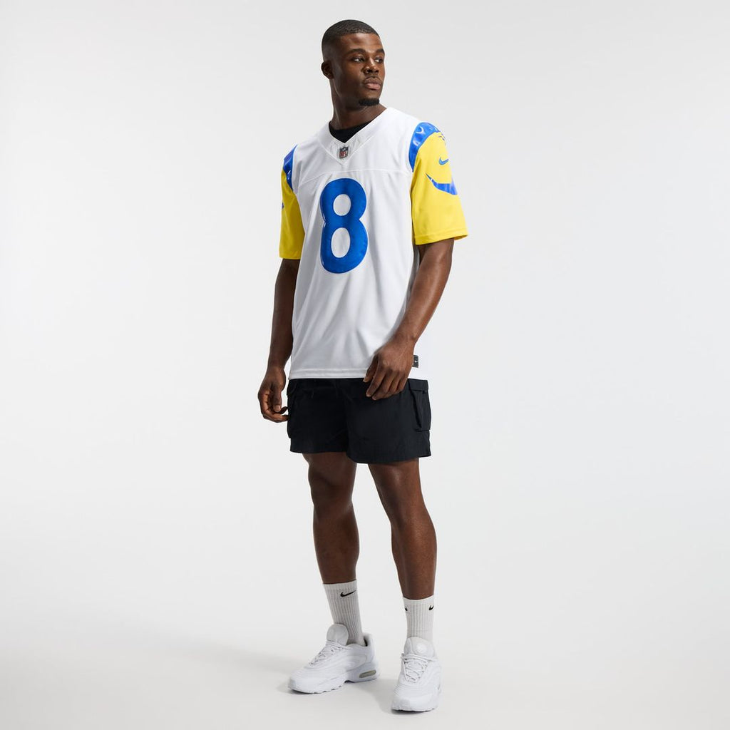 Los Angeles Rams Jared Verse White Vapor F.U.S.E. Stitched Limited Jersey product image 17, provided for visual reference