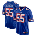Buffalo Bills David Ugwoegbu Royal Game Jersey product image 1, provided for visual reference and product detail review