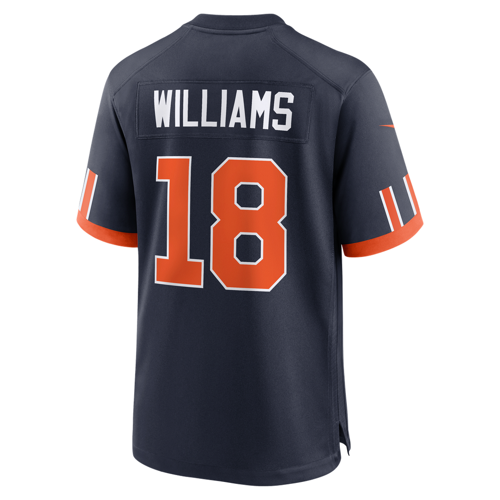 Chicago Bears Caleb Williams Navy 2026 Rivalries Collection Game Jersey product image 7, provided for visual reference and