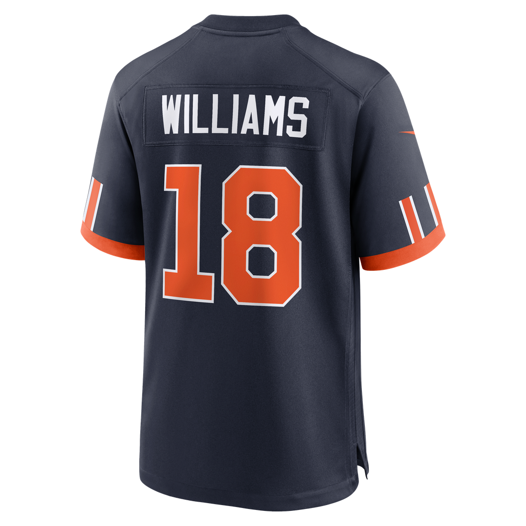 Chicago Bears Caleb Williams Navy 2026 Rivalries Collection Game Jersey product image 7, provided for visual reference and