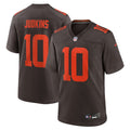Cleveland Browns Quinshon Judkins Brown Alpha Dawg Game Jersey product image 1, provided for visual reference and product