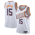 Phoenix Suns Association Edition Swingman Basketball Jersey - White - Devin Booker - Unisex product image 1, provided for
