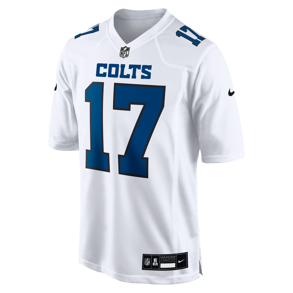 Indianapolis Colts Daniel Jones Tundra White Fashion Game Jersey product image 5, provided for visual reference and product