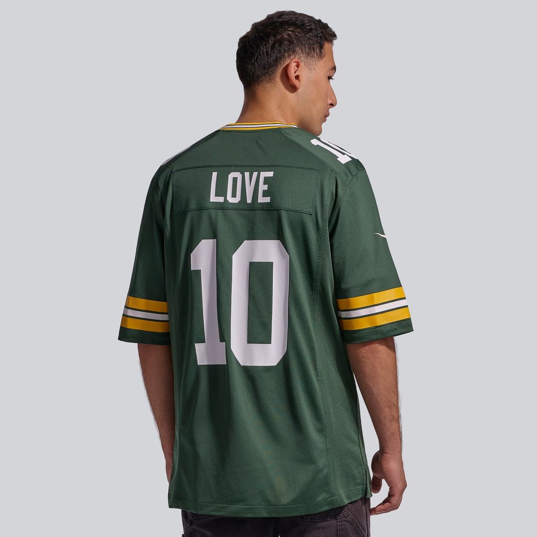 Green Bay Packers Love Green Player Game Jersey product image 16, provided for visual reference and product detail review