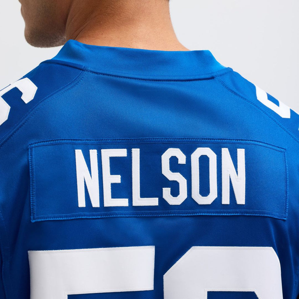Indianapolis Colts Quenton Nelson Royal Alternate Vapor Limited Jersey product image 8, provided for visual reference and
