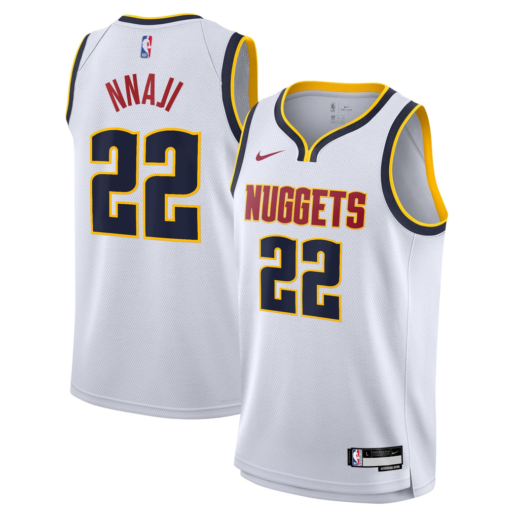 Denver Nuggets Nike Association Swingman Jersey - White product image 1