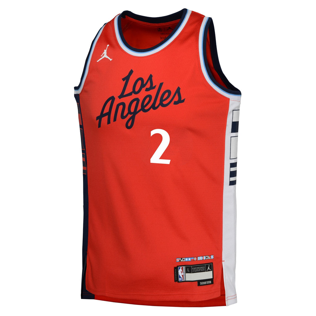 LA Clippers NBA Statement Jersey - Kawhi Leonard - Youth product image 3