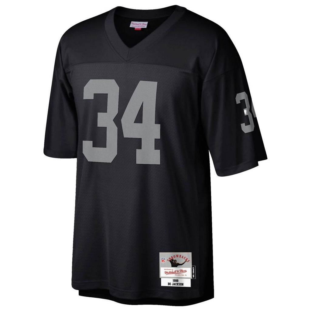 Las Vegas Raiders Bo Jackson Black Legacy Replica Jersey product image 2, provided for visual reference and product detail
