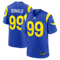 Los Angeles Rams Aaron Donald Royal Game Jersey product image 1, provided for visual reference and product detail review