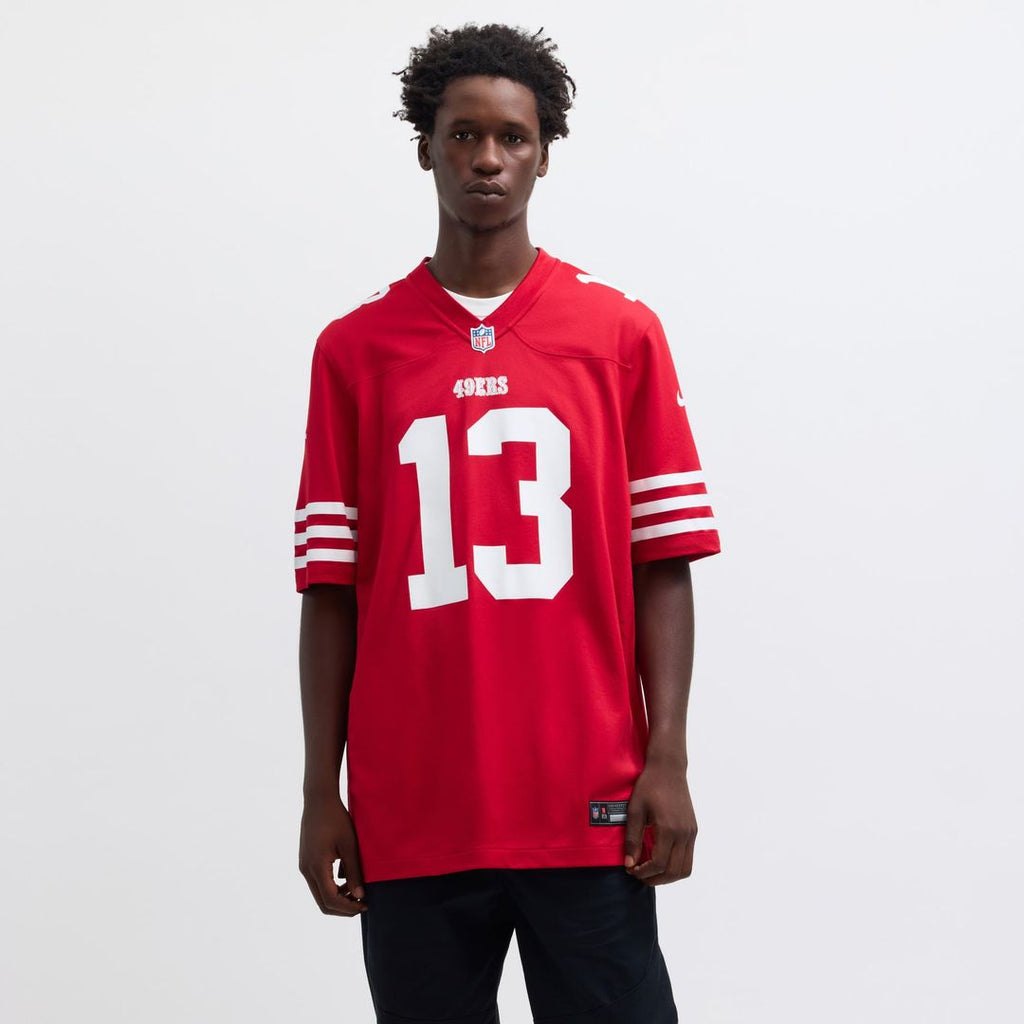 San Francisco 49ers Brock Purdy Scarlet Game Player Jersey product image 14, provided for visual reference and product