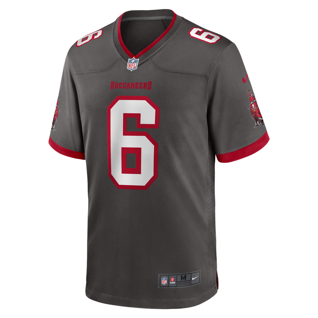 Tampa Bay Buccaneers Baker Mayfield Orange Throwback Game Jersey product image 31, provided for visual reference and product
