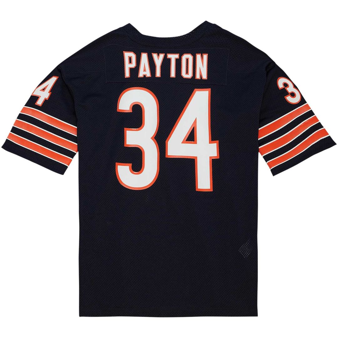 Chicago Bears 1985 Walter Payton White Authentic Throwback Retired Player Jersey product image 9, provided for visual