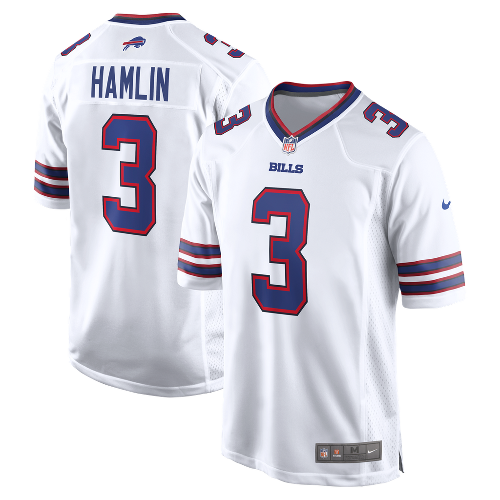 Buffalo Bills Damar Hamlin Royal Game Jersey product image 17, provided for visual reference and product detail review