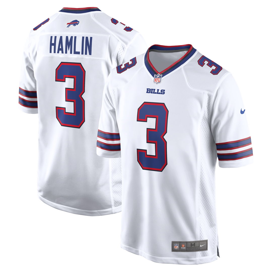 Buffalo Bills Damar Hamlin Royal Game Jersey product image 17, provided for visual reference and product detail review