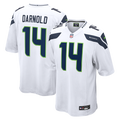 Seattle Seahawks Sam Darnold White Game Jersey product image 1, provided for visual reference and product detail review