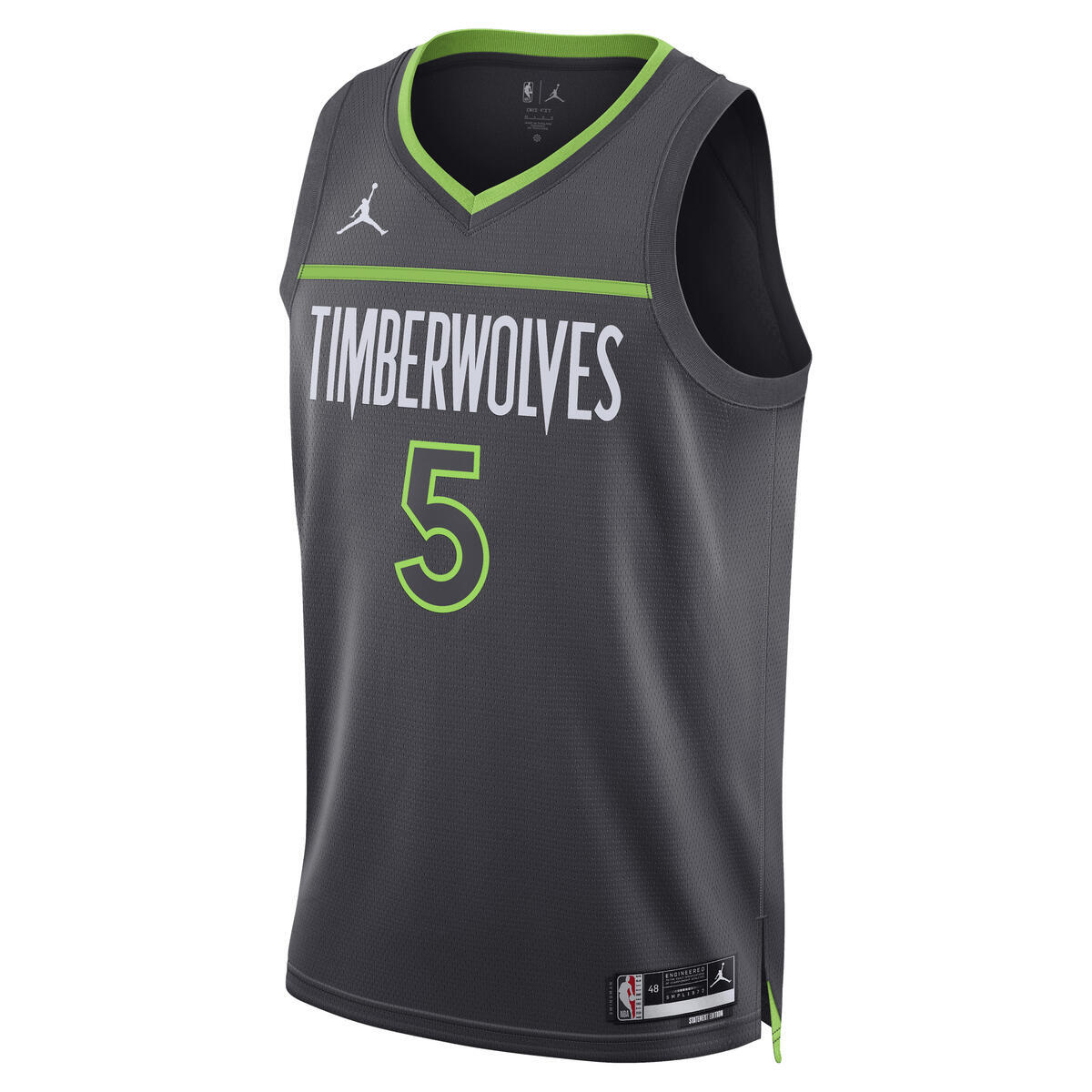 Anthony Edwards Minnesota Timberwolves Swingman Statement Jersey - Unisex product image 3, provided for visual reference and