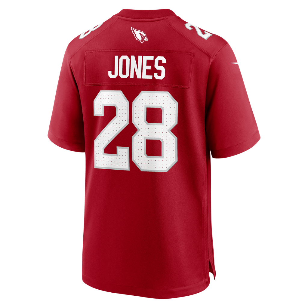 Arizona Cardinals Elijah Jones Cardinal Team Game Jersey product image 3, provided for visual reference and product detail