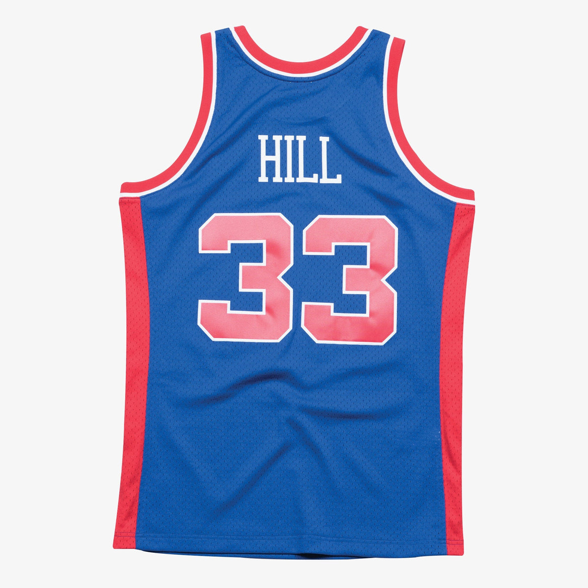 Grant Hill Detroit Pistons 1995-96 Swingman Road Jersey product image 3, provided for visual reference and product detail