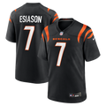Cincinnati Bengals Boomer Esiason Black Retired Player Jersey product image 1, provided for visual reference and product