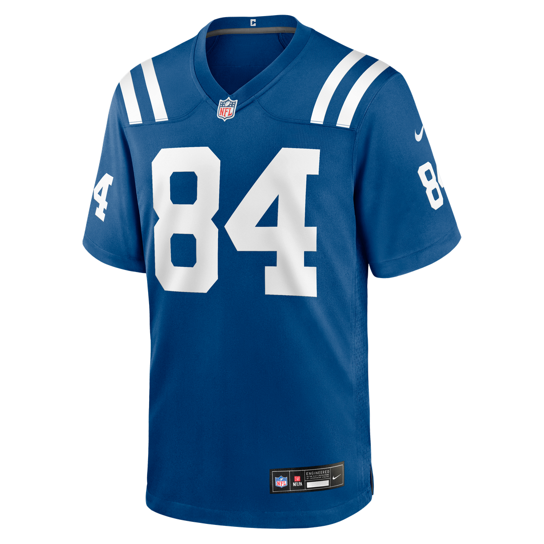 Indianapolis Colts Tyler Warren Royal Team Game Jersey product image 2, provided for visual reference and product detail