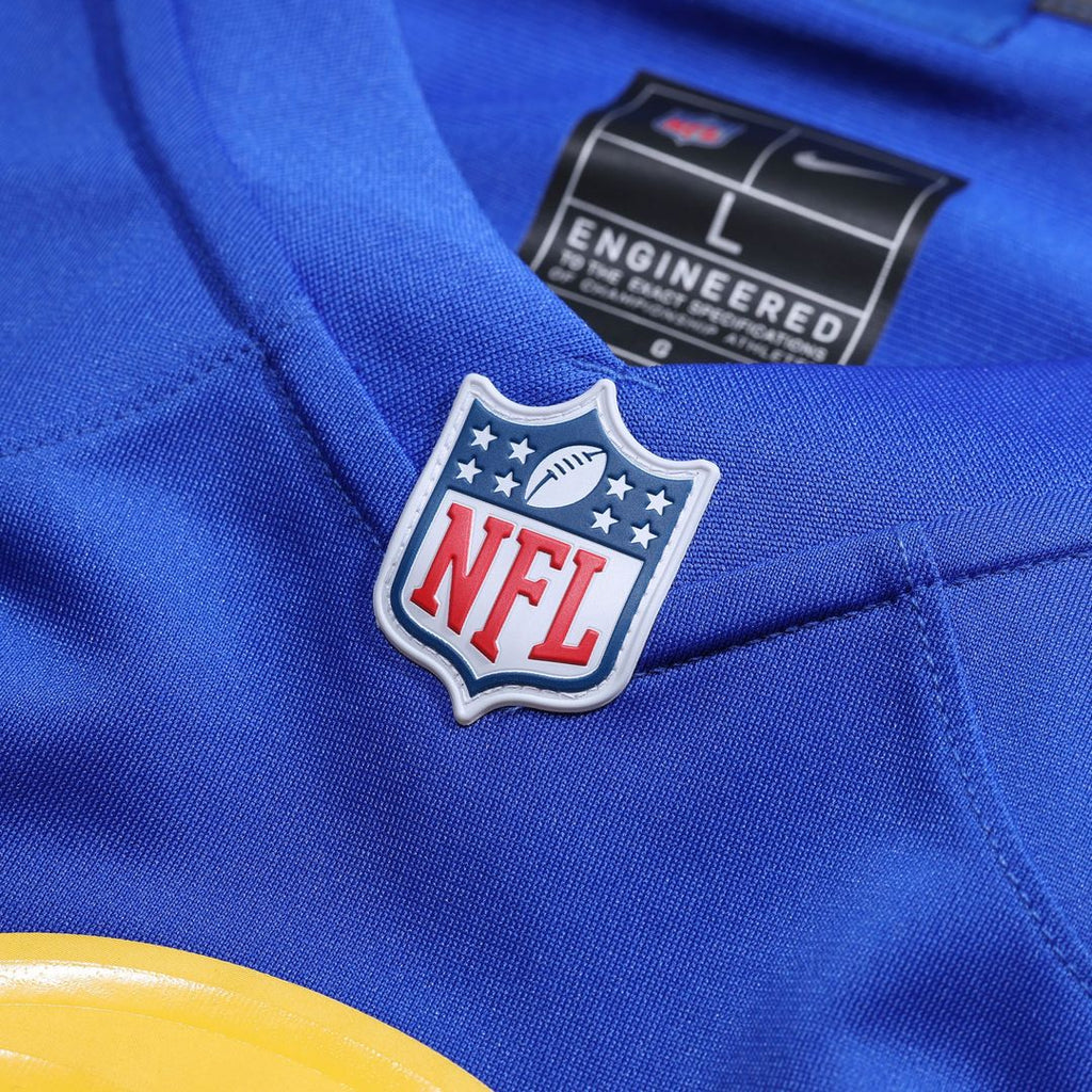 Los Angeles Rams Matthew Stafford Royal Player Game Jersey product image 4, provided for visual reference and product detail