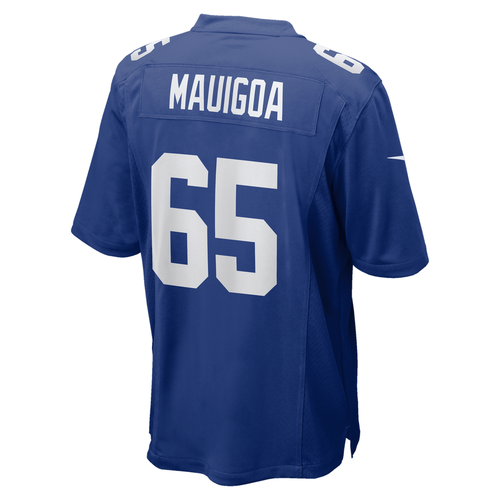 New York Giants Francis Mauigoa Royal Team Game Jersey product image 5, provided for visual reference and product detail