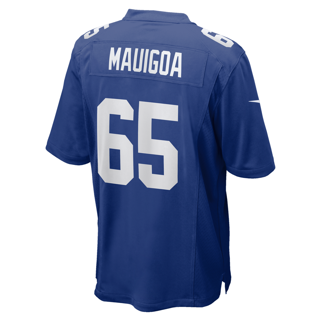 New York Giants Francis Mauigoa Royal Team Game Jersey product image 5, provided for visual reference and product detail