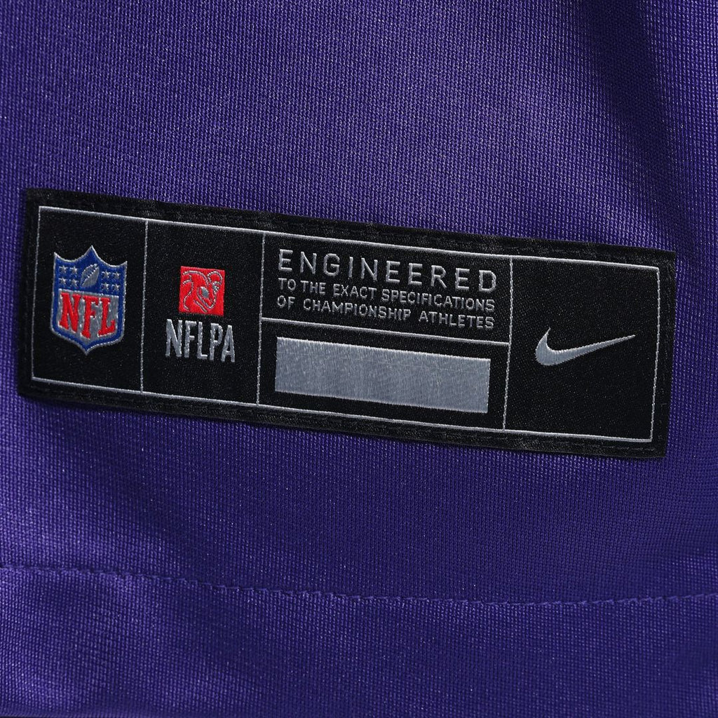 Minnesota Vikings Justin Jefferson White Alternate Game Player Jersey product image 34, provided for visual reference and