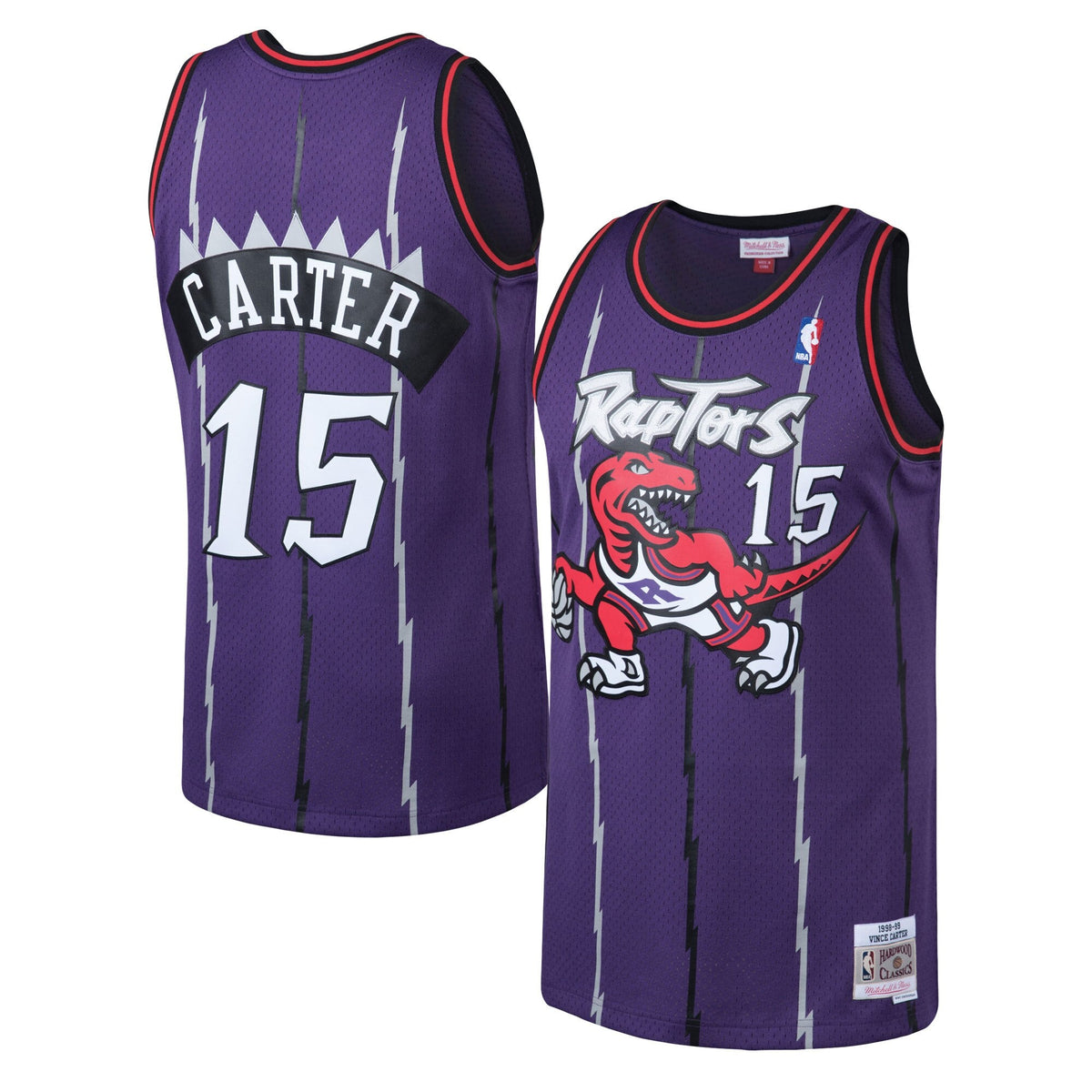 Toronto Raptors Vince Carter Hardwood Classics Road product image 1